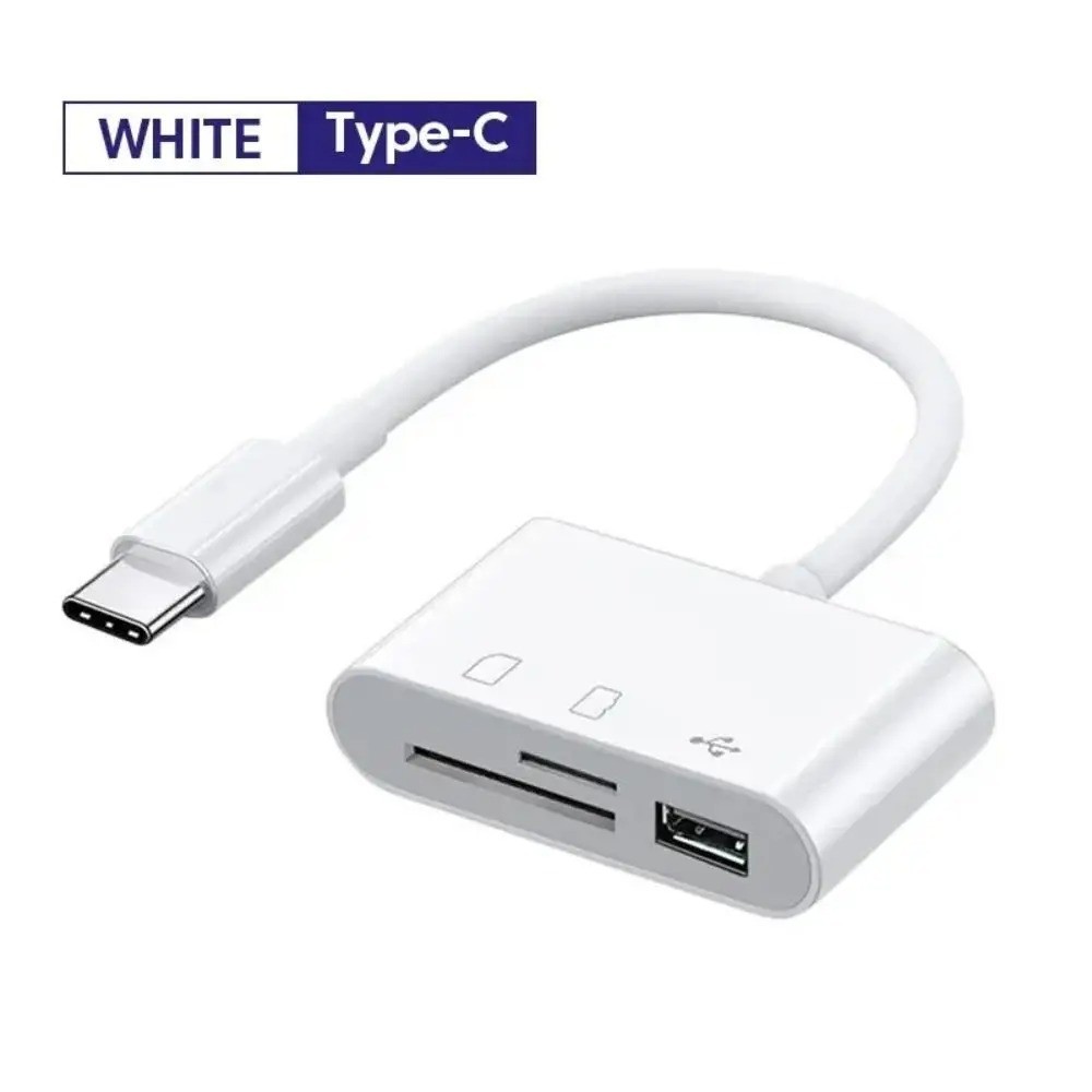 5 in 1 Memory Card Reader USB 3.0 OTG Adapter SD Card Reader For iPhone/iPad LOT