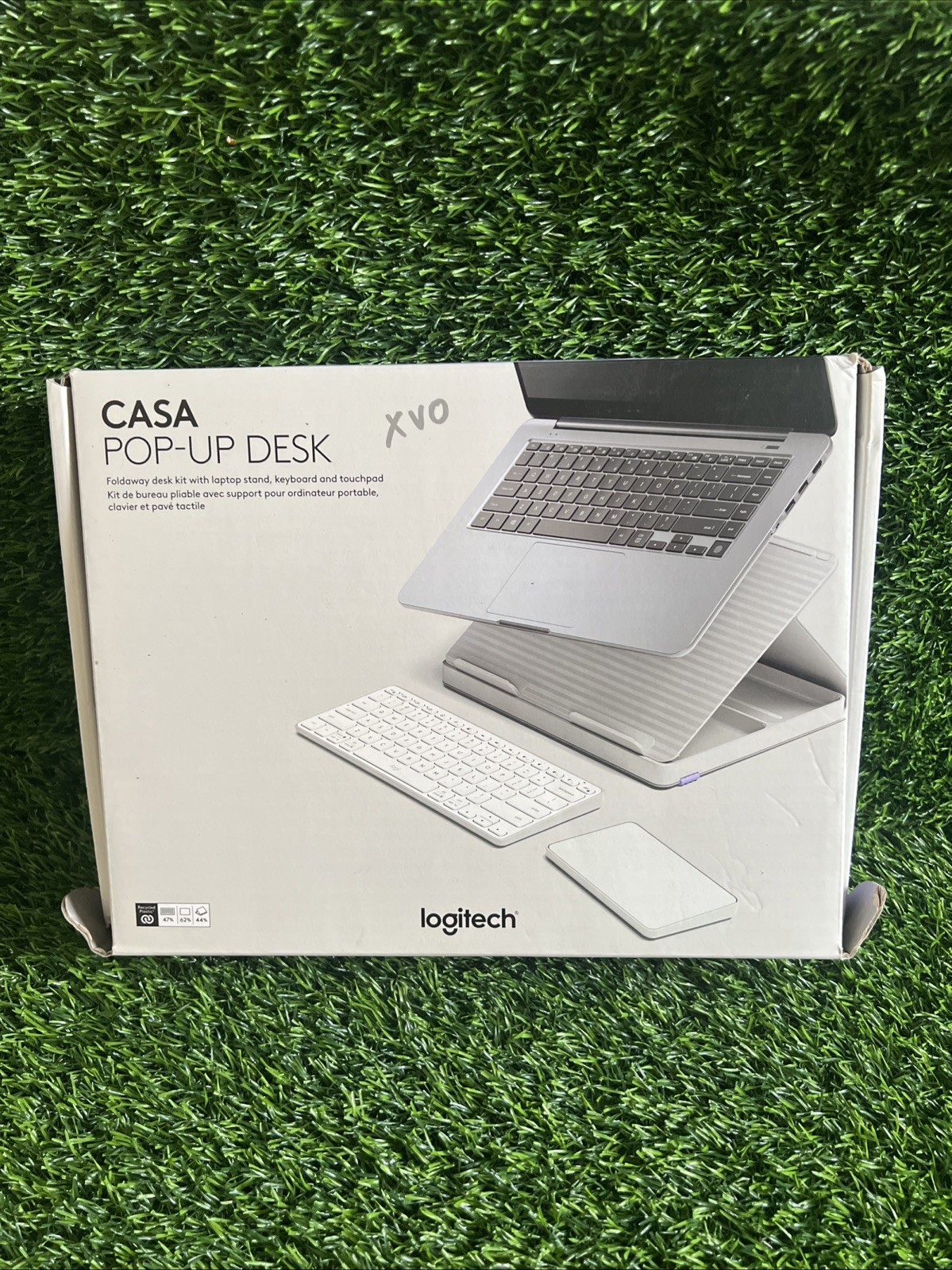 Logitech Casa Pop-Up Desk Nordic Calm Keyboard Stand 920-011238 (NO Touchpad)