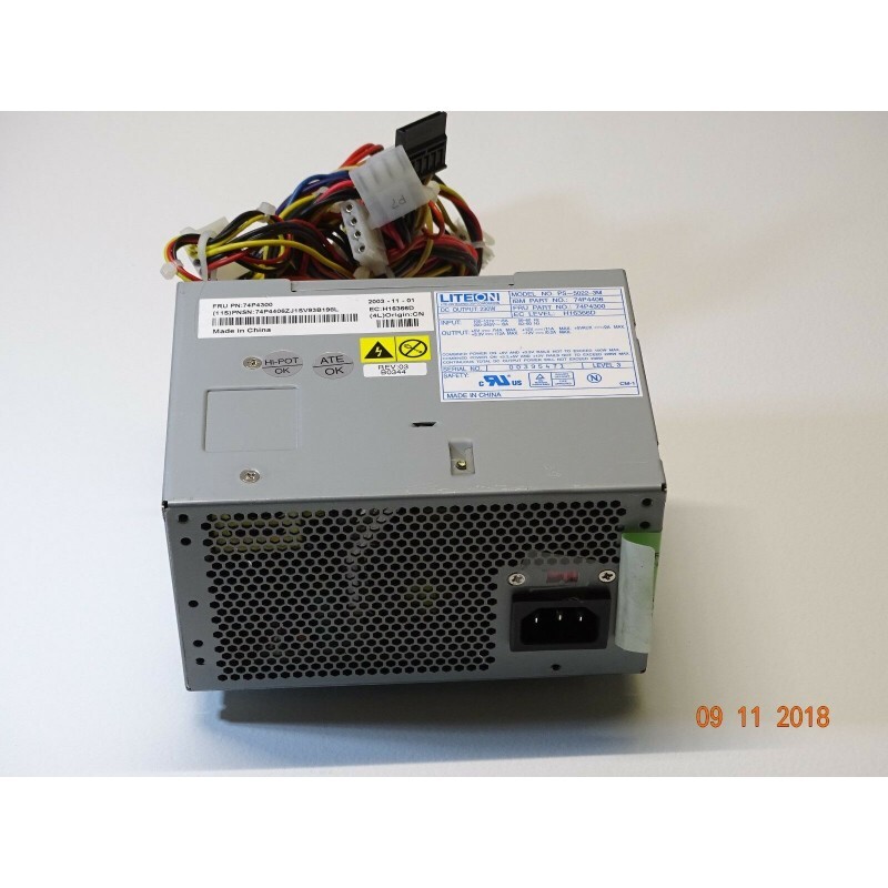 Power Supply LITEON Model PS-5022-3M FRU 74P4300 (DF1)
