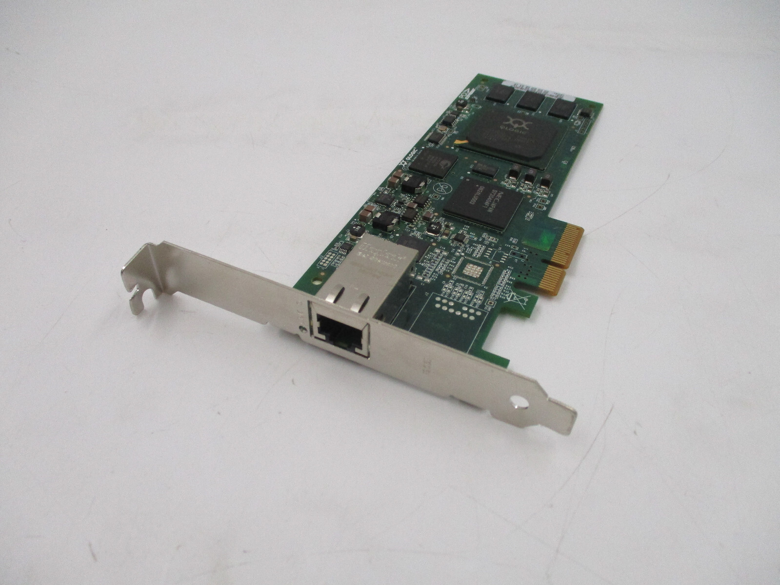 Qlogic QLE4060C Single Port PCIe Gigabit Network Card P/N: IX4010402-02 Tested