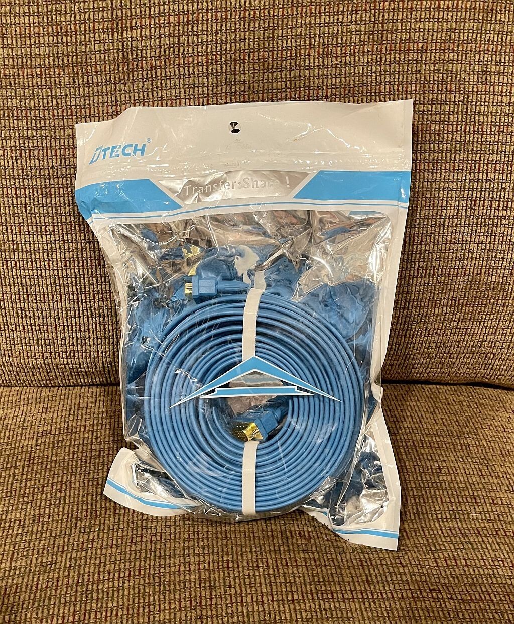 DTech Ultra Thin VGA Monitor Cable 50 Feet 1080p HD Resolution - NEW