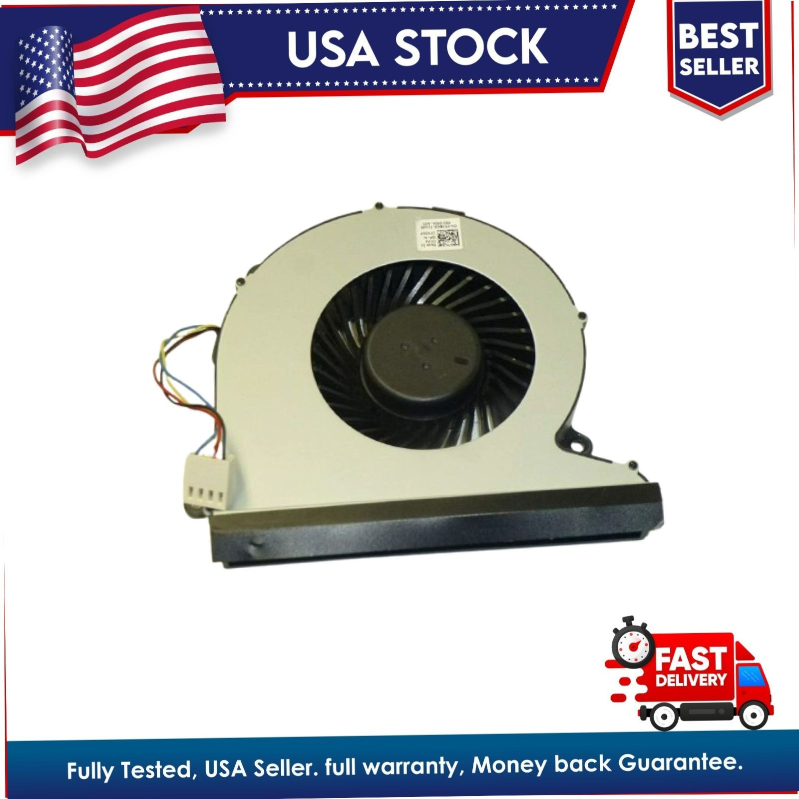 Original for Dell Inspiron 23 5348 Optiplex 9030.All-In-One CPU FAN 0Y4XGP Y4XGP