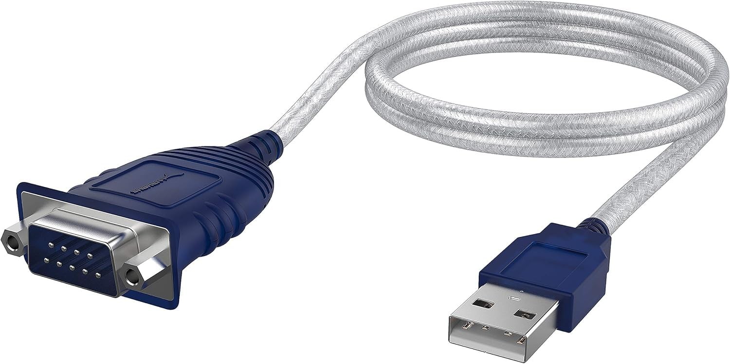 Usb 2.0 To Serial Db9 Rs232 Male Adapter Cable