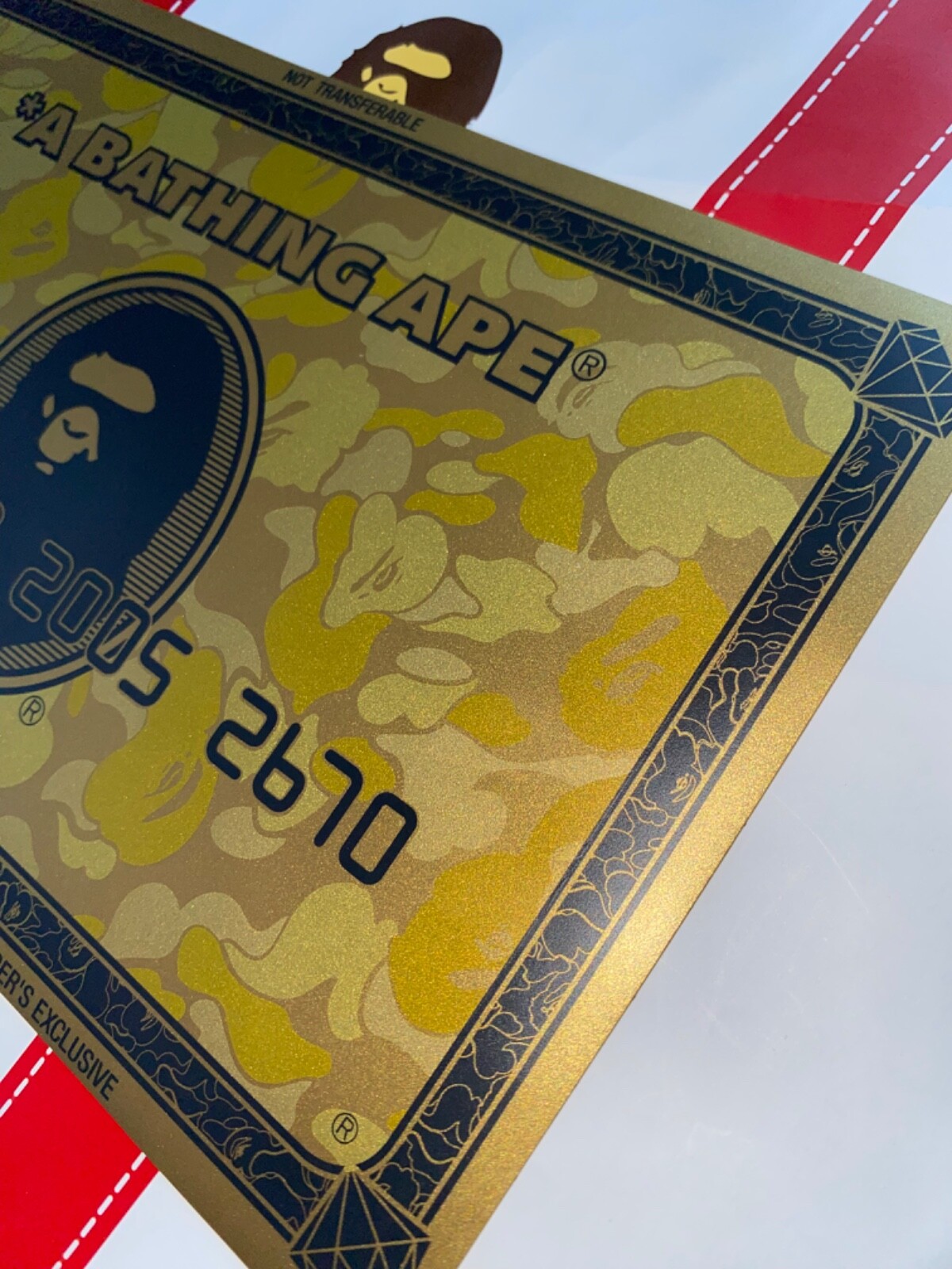 Bape Mouse Pad 100% Authentic * A Bathing Ape