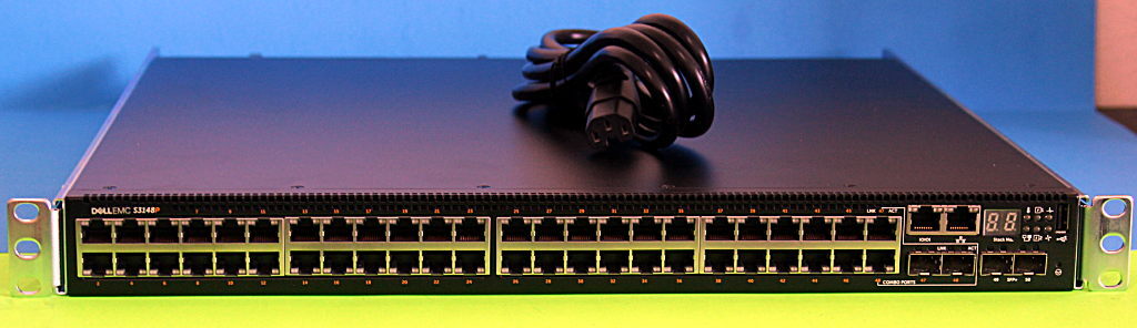 S3148P DELL Networking EMC 48 Port Network Switch w/ Single Power Rack Mount Qty