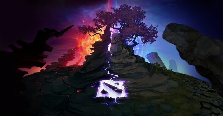 DOTA Desk Mat, Rift, 80x40cm / 31.5in x 15.5in, Mouse Pad, gaming, deskmat