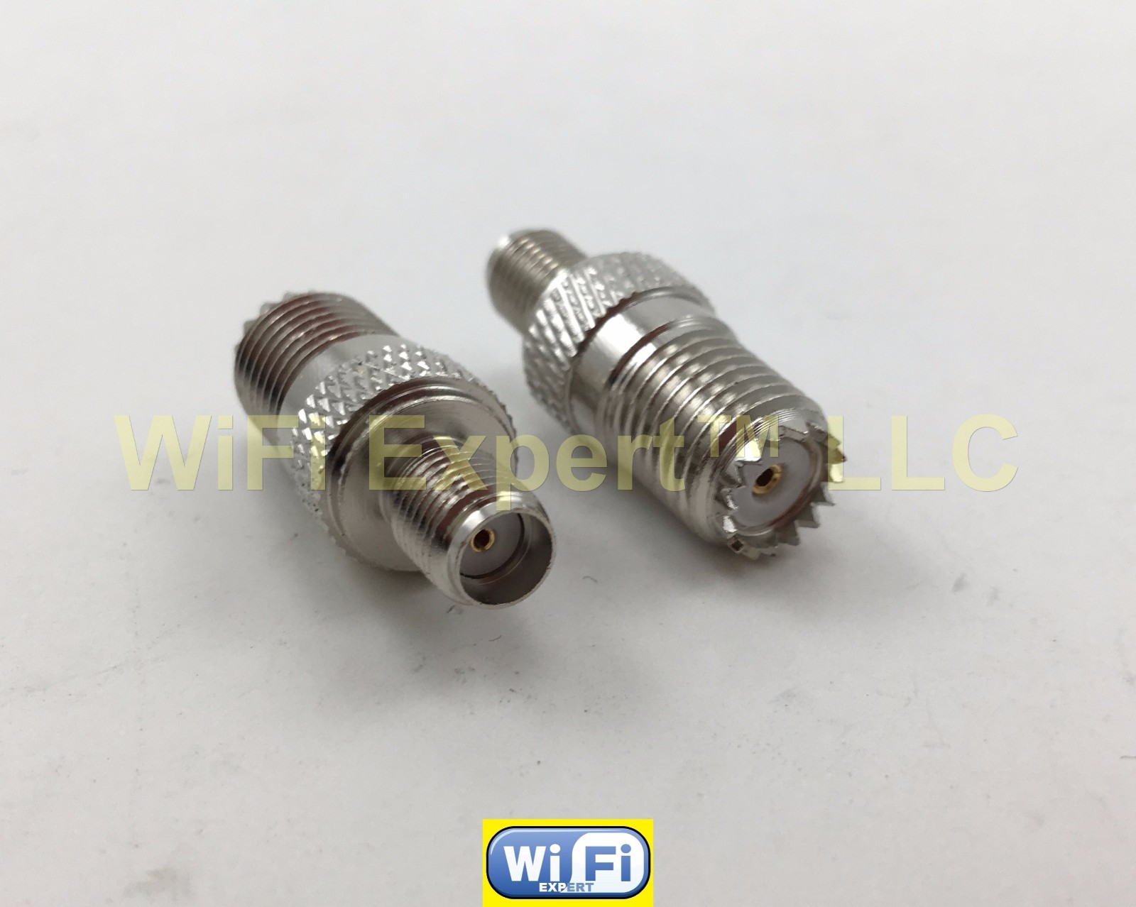 1 x SMA Female Plug to Mini-UHF Female Jack RF Coax Adapter Connector Converter