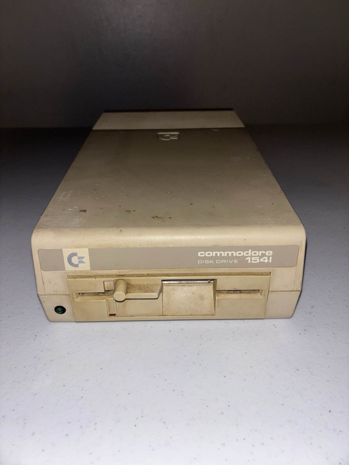 Vintage Commodore 1541 Floppy Disc Drive Computer Powers On UNTESTED