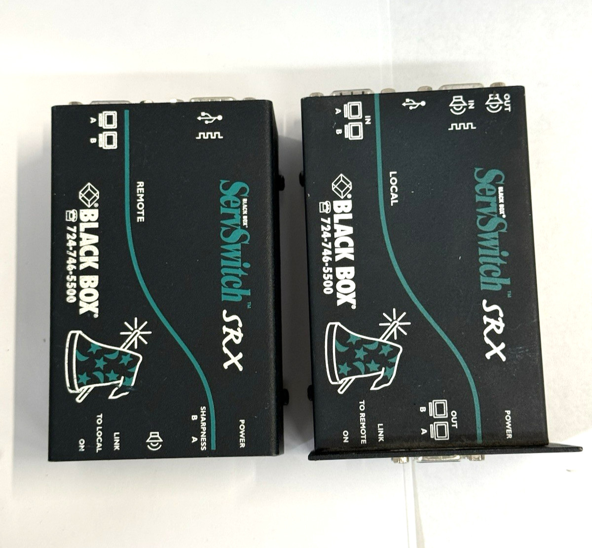 Black Box Servswitch ACU5052A Remote and Locale units