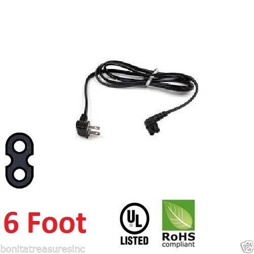 6 FT Replacement Samsung 3903-000599 CBF Power Cord 90° Angled 2 pin Figure 8  