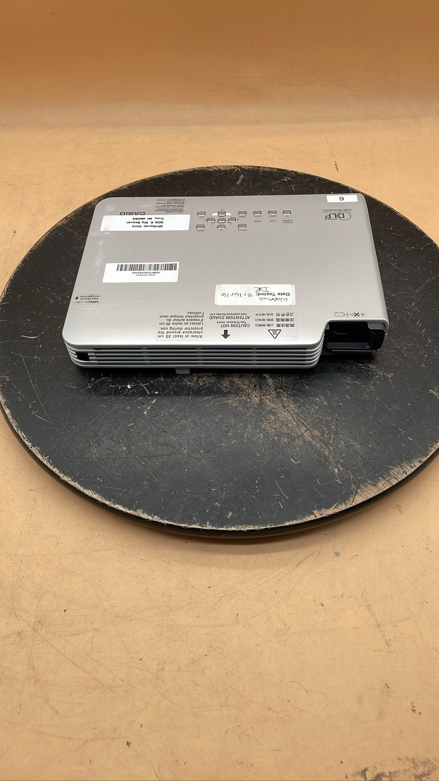 Casio XJ-S30 DLP Multimedia Data Projector Business Presentation Display Unit