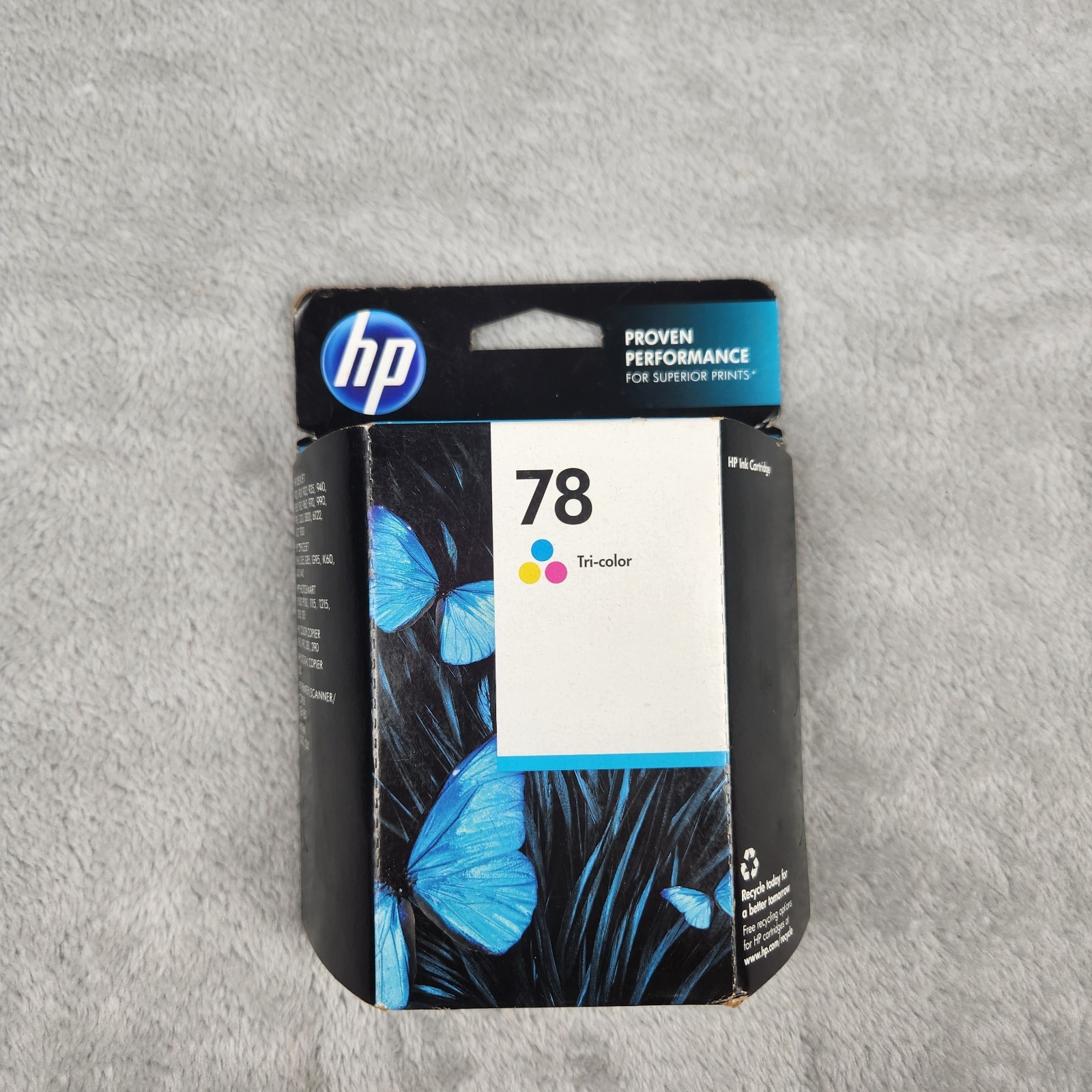 Genuine C6578DN HP 78 Tri-Color Ink Print Cartridge New Sealed Exp 03/ 2015