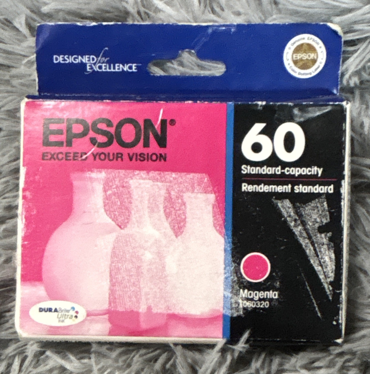 Epson 60 Magenta Standard Inkjet Ink Cartridge T060320 Compatible For Epson