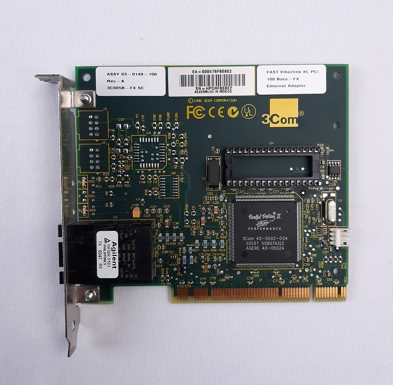 3Com 3C905B-FX5C Fiber Network Card