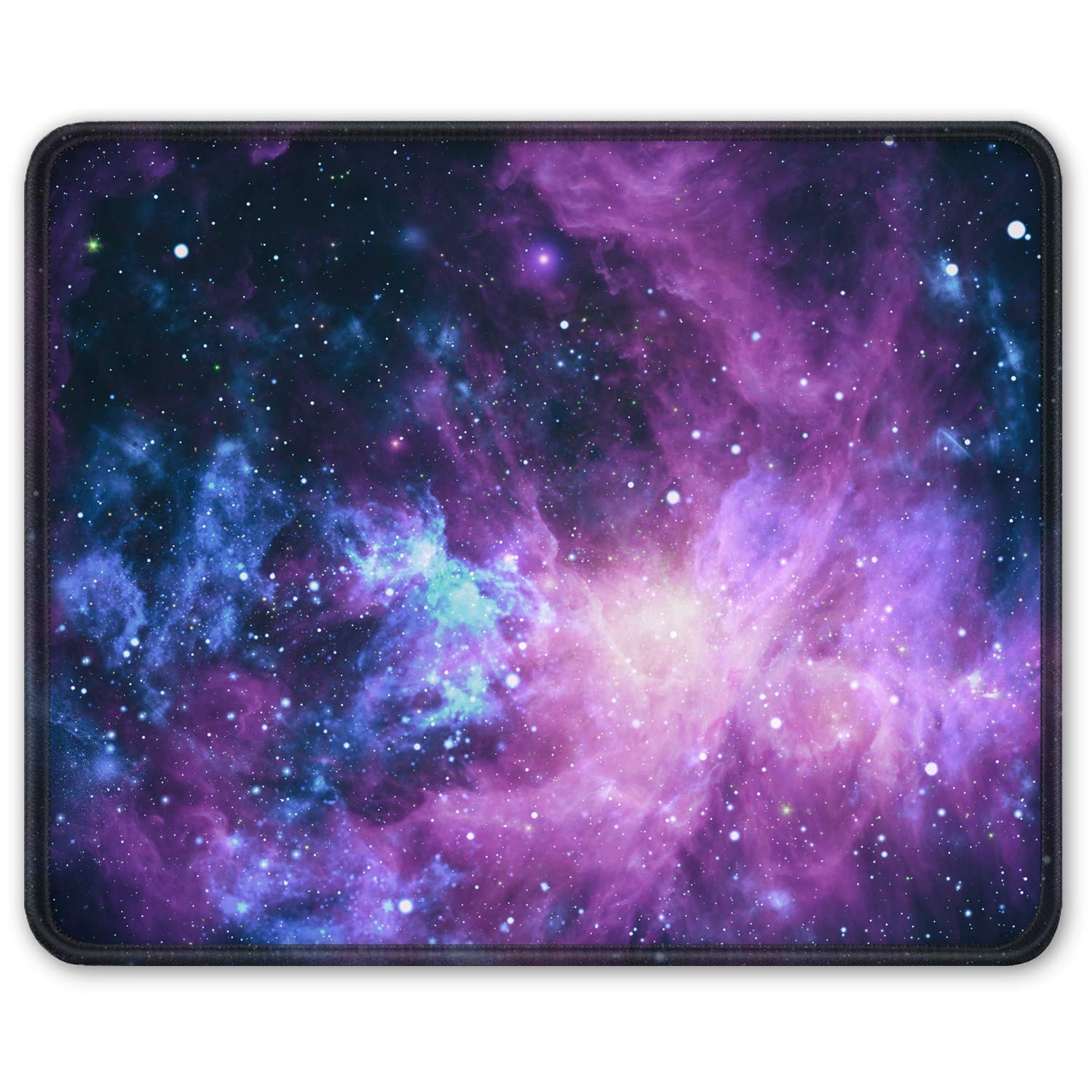Galaxy Computer Mouse Pad 12x10 in Premier Desk Accessory for Office Computer