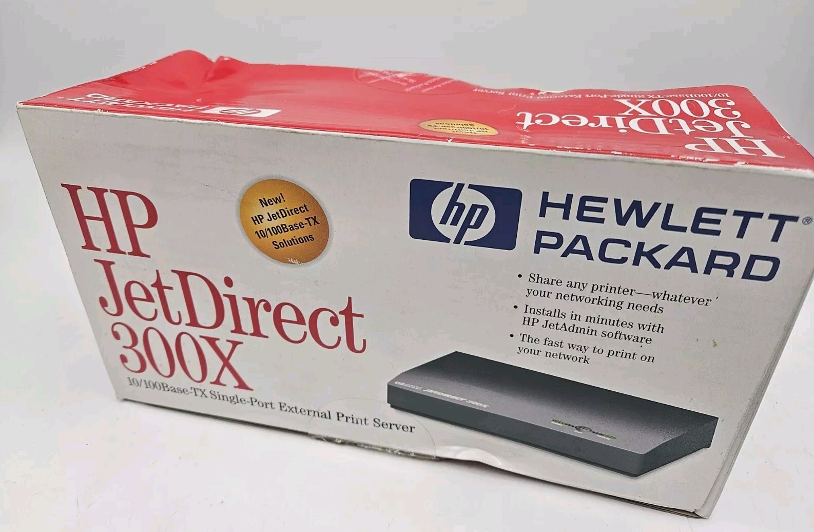 HP Jetdirect 175x External Print Server Open Box