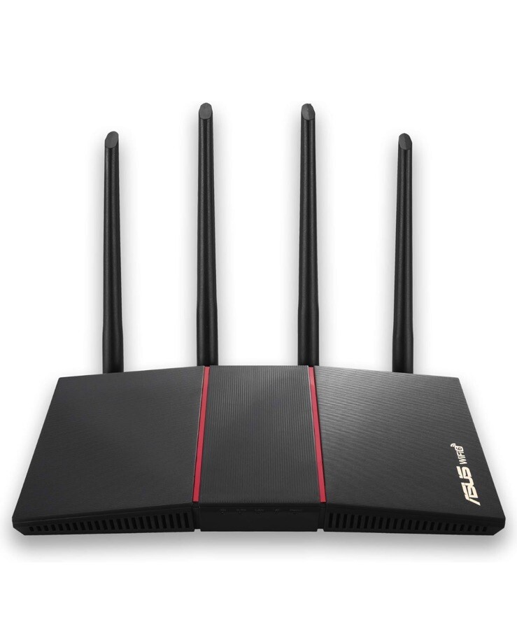 ASUS RT-AX55 AX1800 Dual Band WiFi 6 Router - Black (90IG06C0-BA1100)