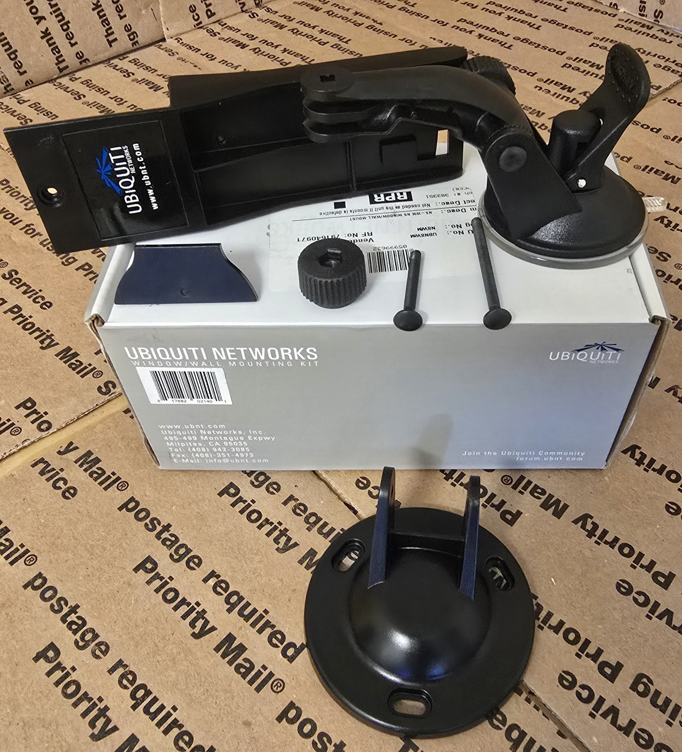 Ubiquiti Networks Window/Wall Mounting Kit for NanoStation NS-WM