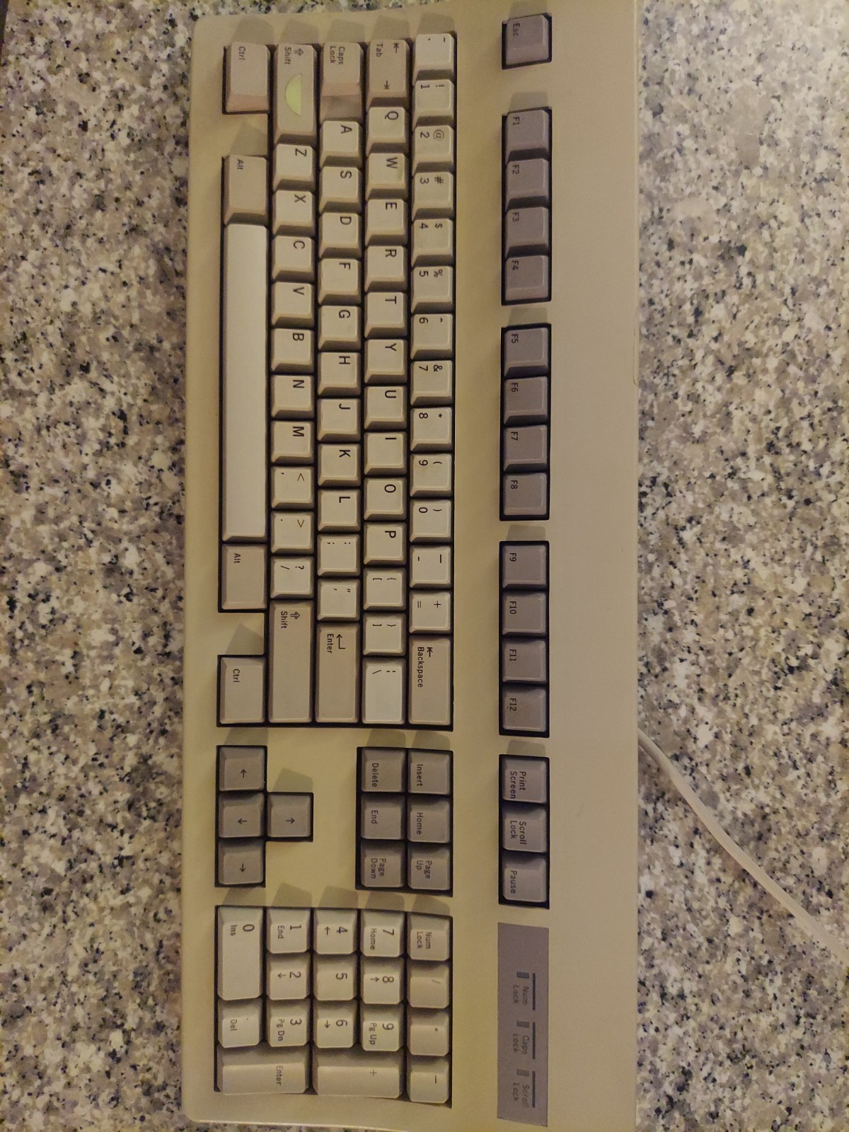 Rare Vintage Unisys Keyboard model KB-6923