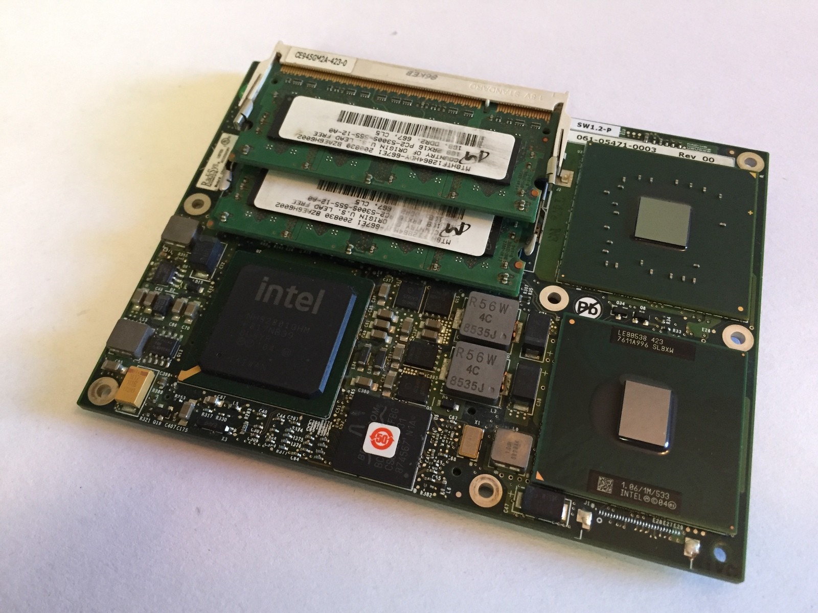 Radisys CE945GM2A Com Express Module, CPU 1 GHz/1M/533FSB, Ram 2 Gb