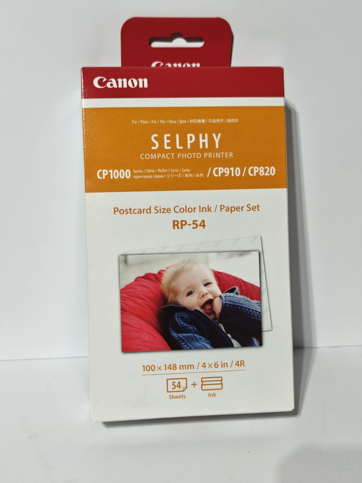 Canon Selphy RP-54 Ink   Postcard 4 x 6 Paper Set CP1000 CP910 CP820  BRAND NEW 
