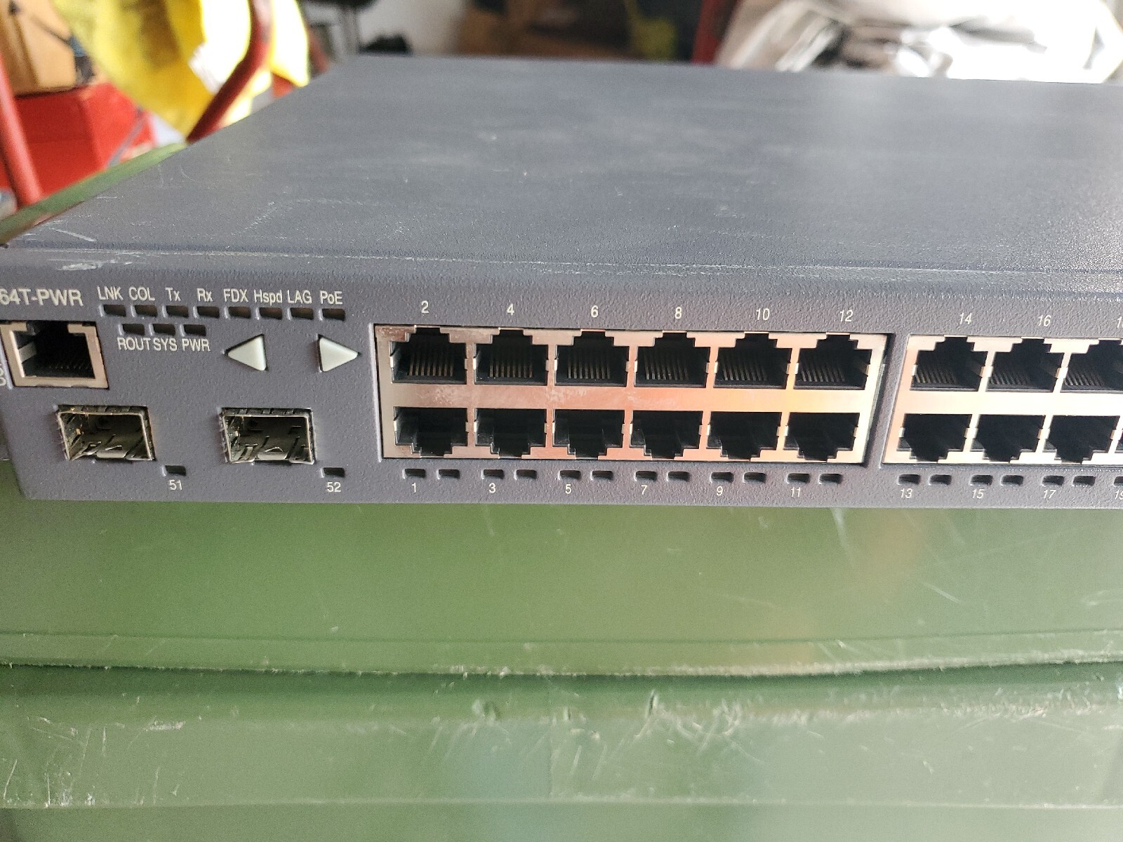 Avaya  48-Ports External Switch Managed stackable POE