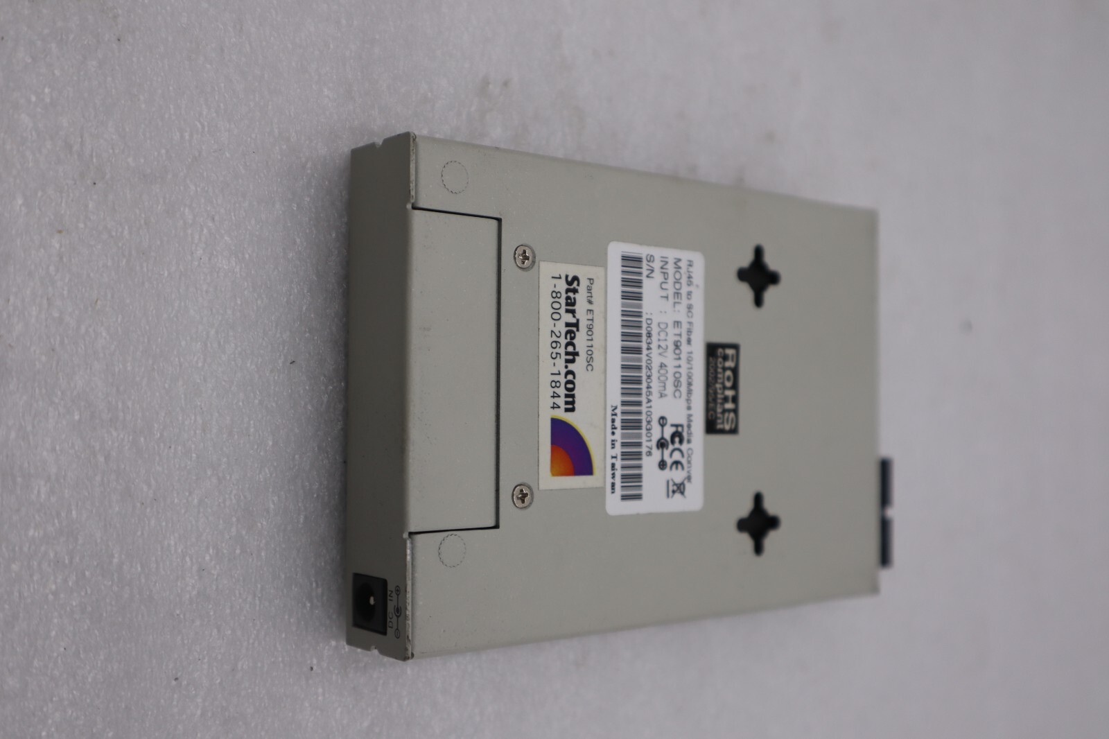 StarTech 10/100 Mbps Fiber to Ethernet Converter #ET90110SC STOCK K-169C