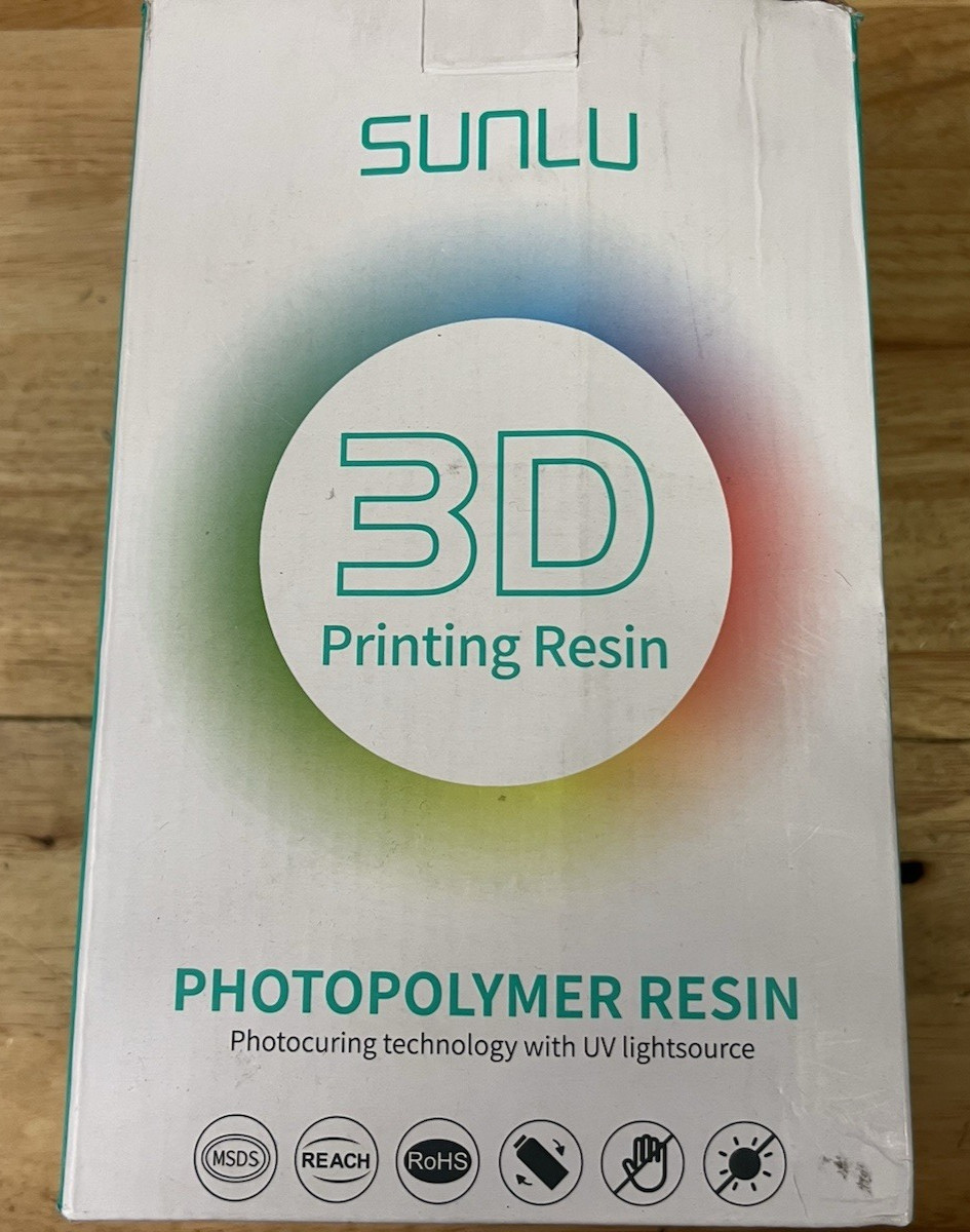 Sunlu 3D LCD Printing Photopolymer clrear red drak grey