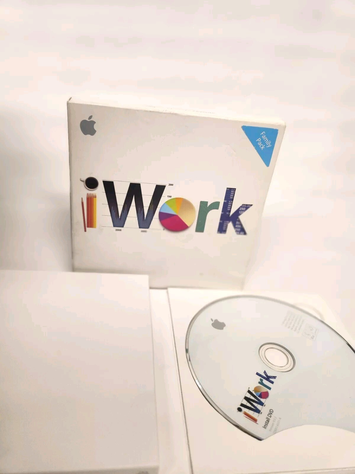 iWork '09 Family Pack for Apple Mac MB943Z/A Pages Numbers Keynote