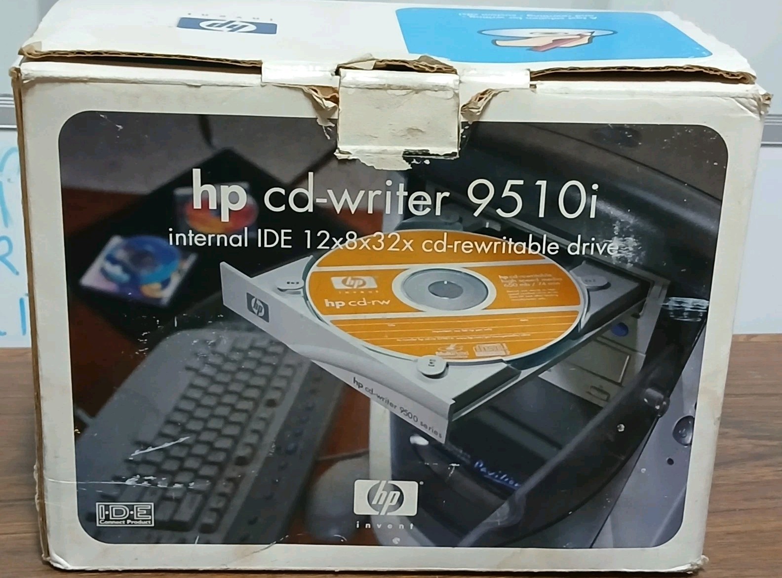 HP CD Writer 9510i 12x 8x 32x CD-Rewritable Drive Internal Ide Kit Open Box