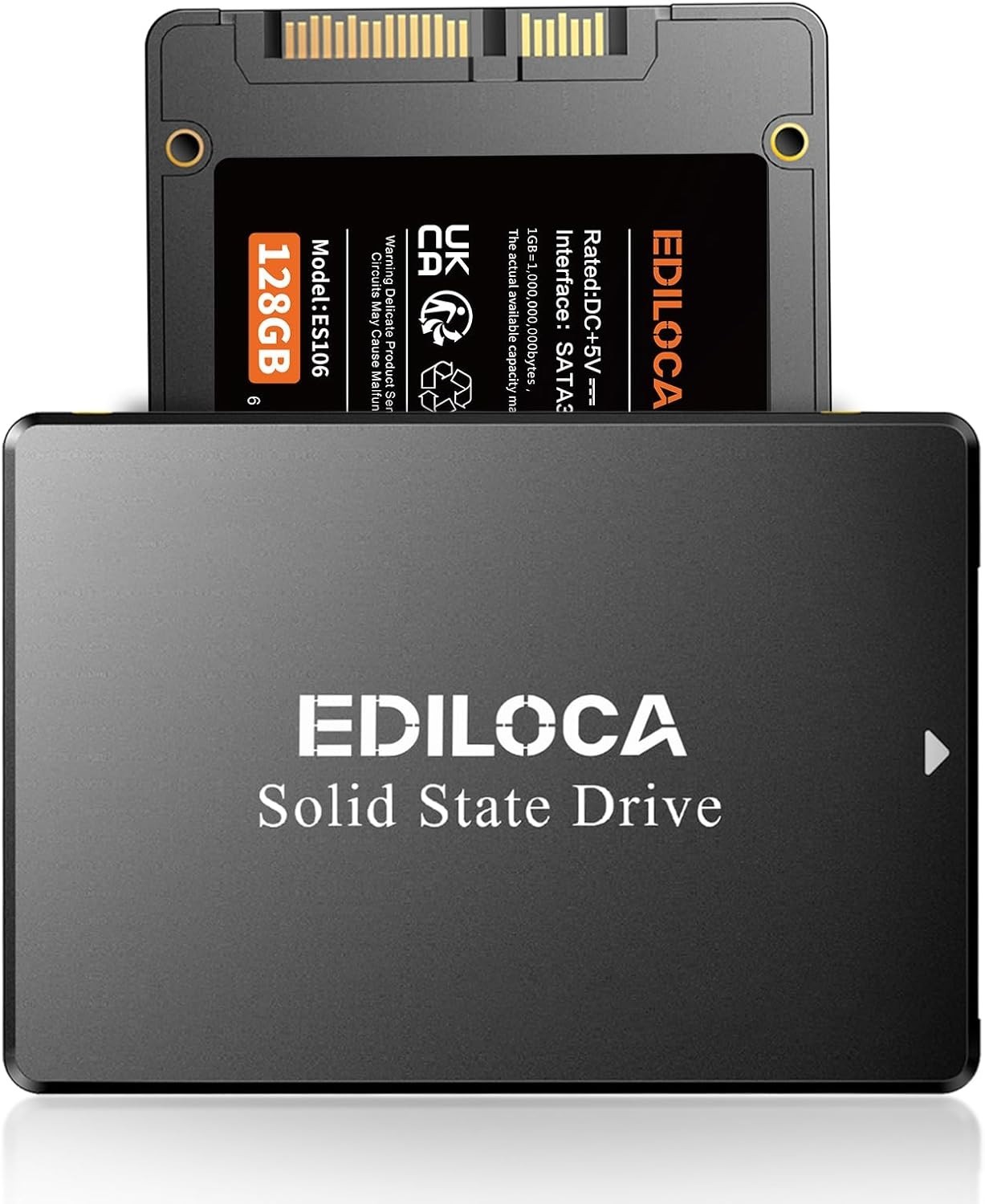 Ediloca ES106 SSD Internal Solid State Drive TLC 2.5" SATA SSD For PC Laptop