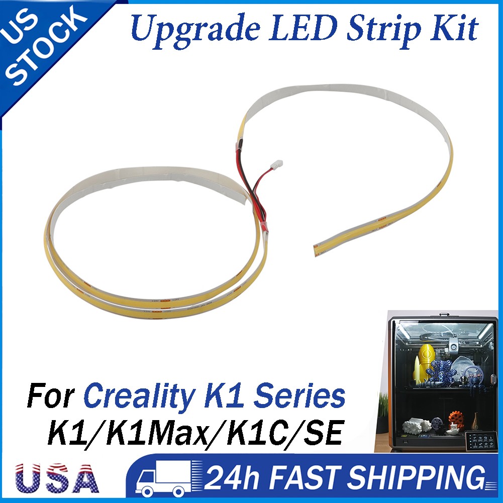 LED Light Kit Upgrade For All Creality K1 Series 3D Printers K1/K1Max/K1C/SE