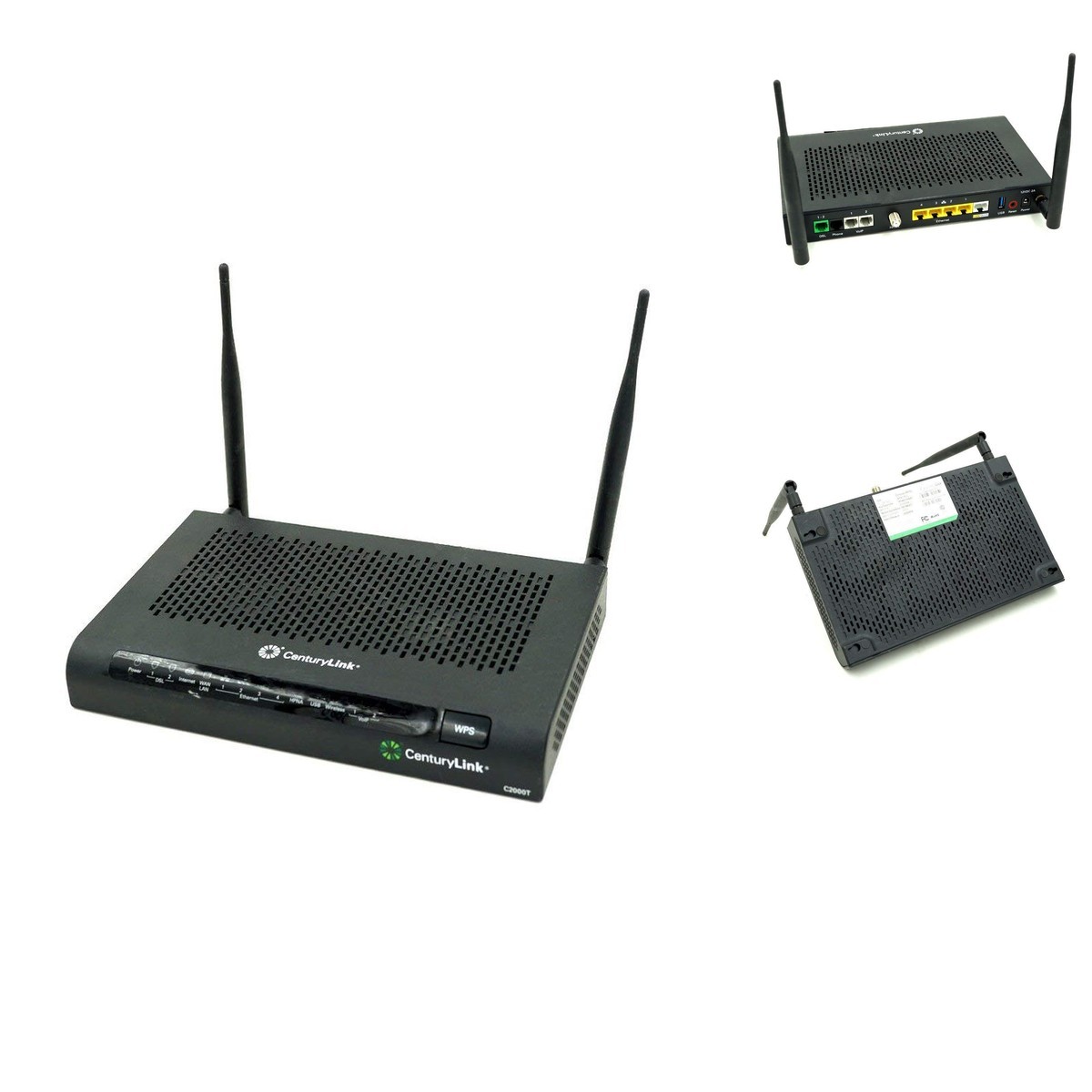 CenturyLink C2000T Wireless 802.11N ADSL2+ VDSL Modem Router Combo (Renewed)