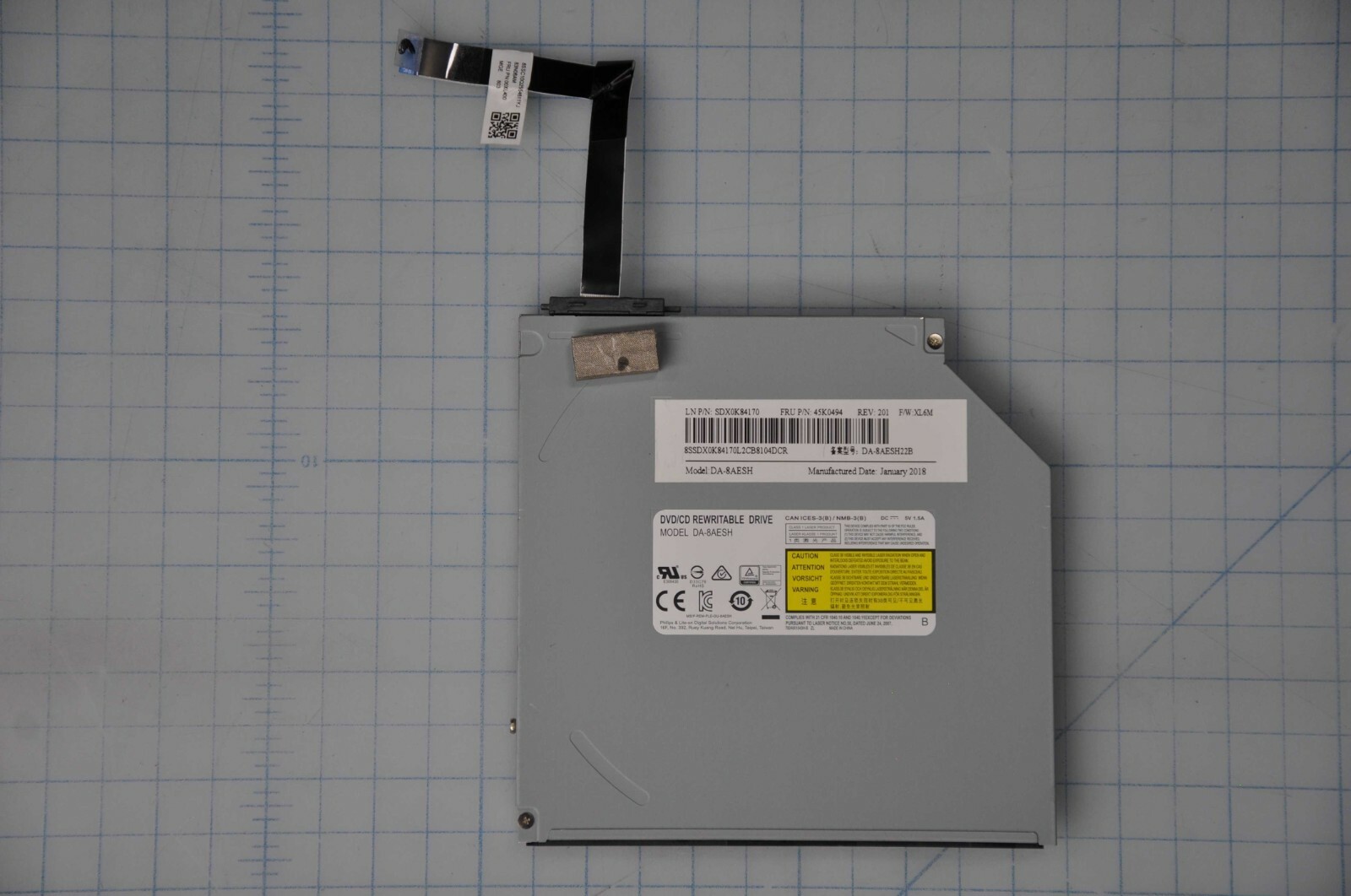 LENOVO 9.0MM DVD Rambo without Bezel 45K0494