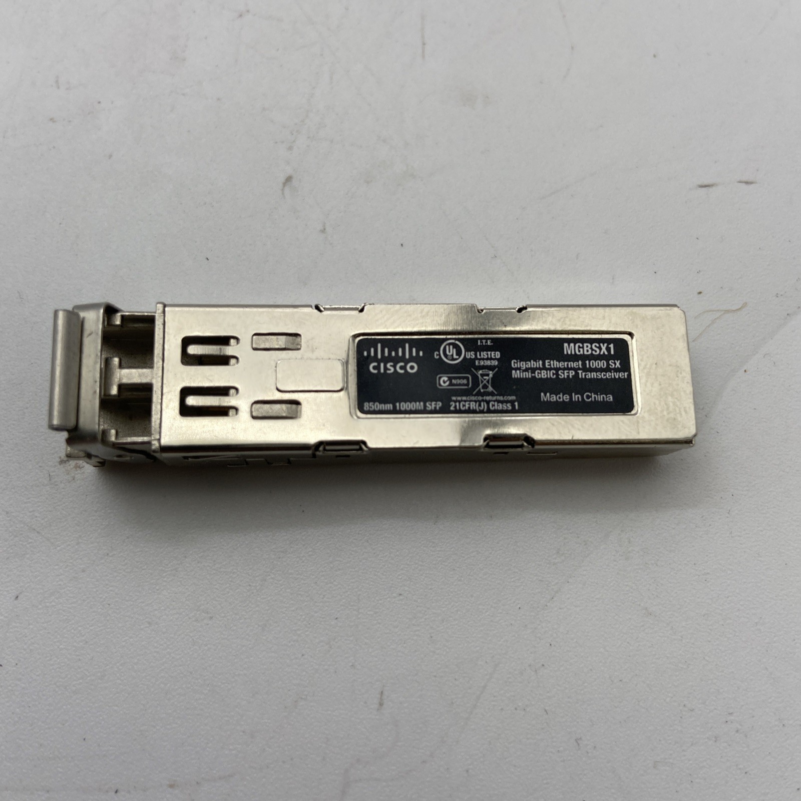 Cisco MGBSX1 Gigabit Ethernet SFP Transceiver Module 1Gbps