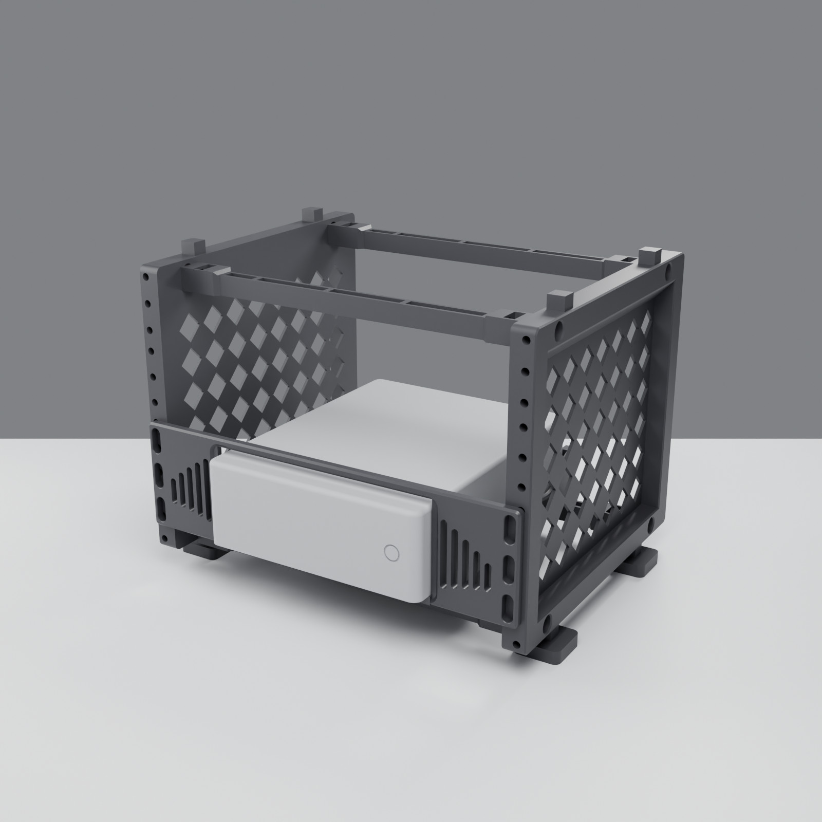 10 Inch Rack Mount 1.5U for UGREEN NASync DXP480T Plus NVMe NAS Homelab PETG