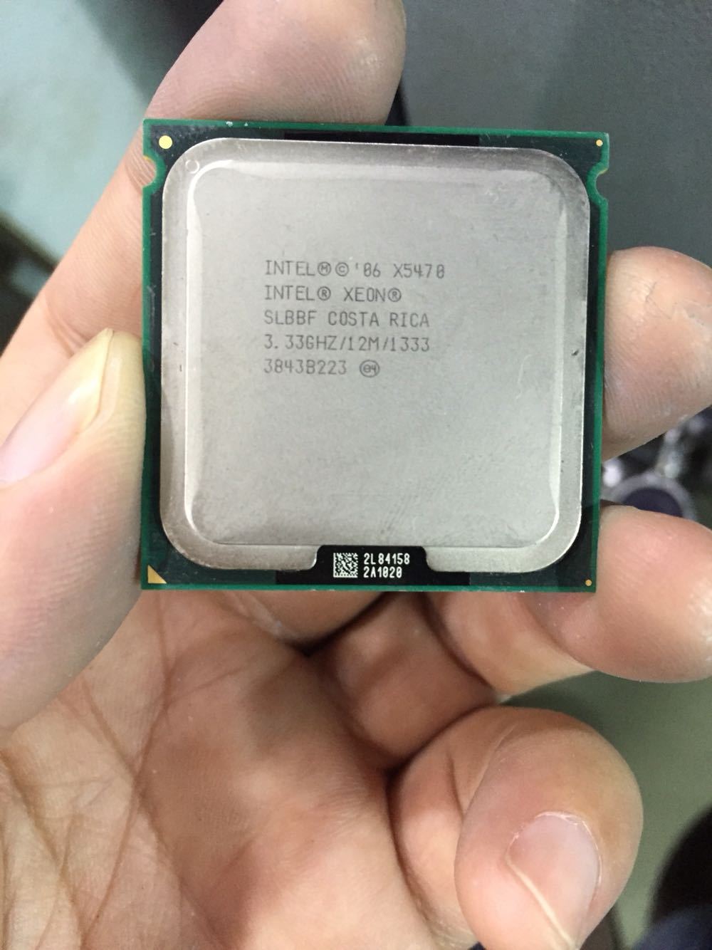 INTEL Xeon X5470 3.333GHz/12M/1333 Quad-Core Socket 771 CPU Processor SLBBF