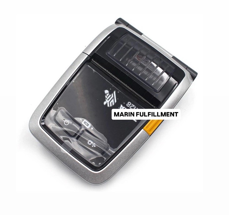 New Genuine Printer For Zebra ZR128 Thermal Mobile Label Printer ZR1-0DB0C040-00