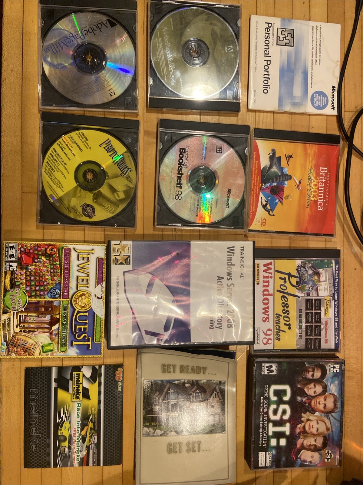 Assorted Windows/Pc CD-ROM Training Etc