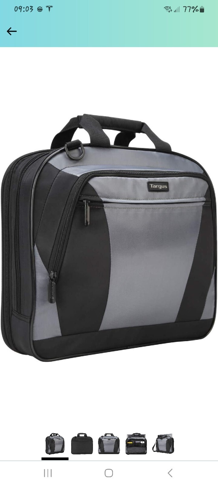 Targus CVR400 Laptop Carrying Case