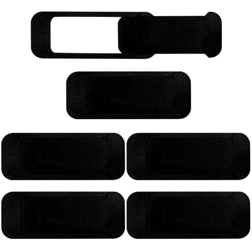 Webcam Cover Slide (6-Pack) – Extra-Large Privacy Shield for Laptop, Tablet, 