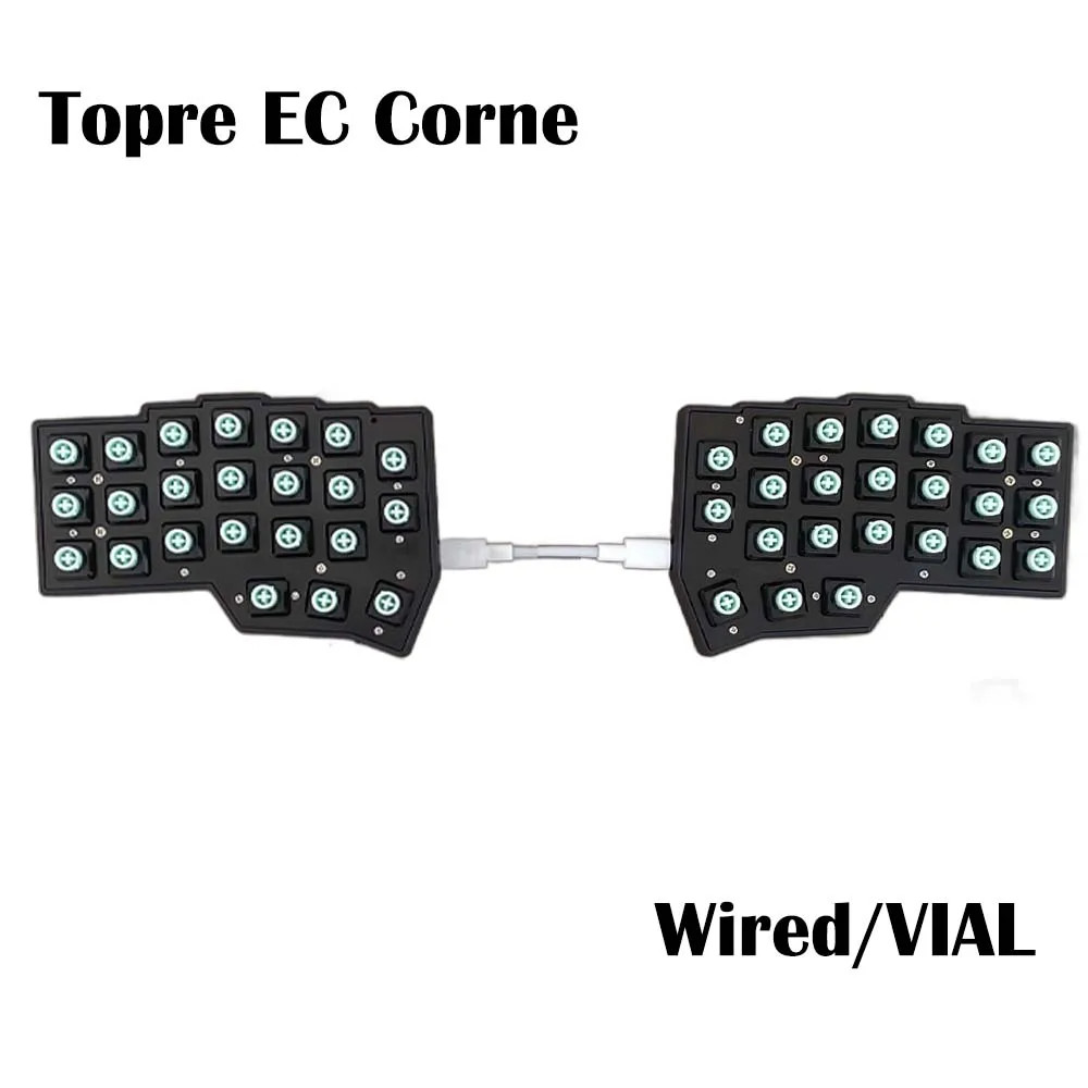 Topre EC Corne Split Ergonomic Capacitive Keyboard Wired VIAL 35g/45g