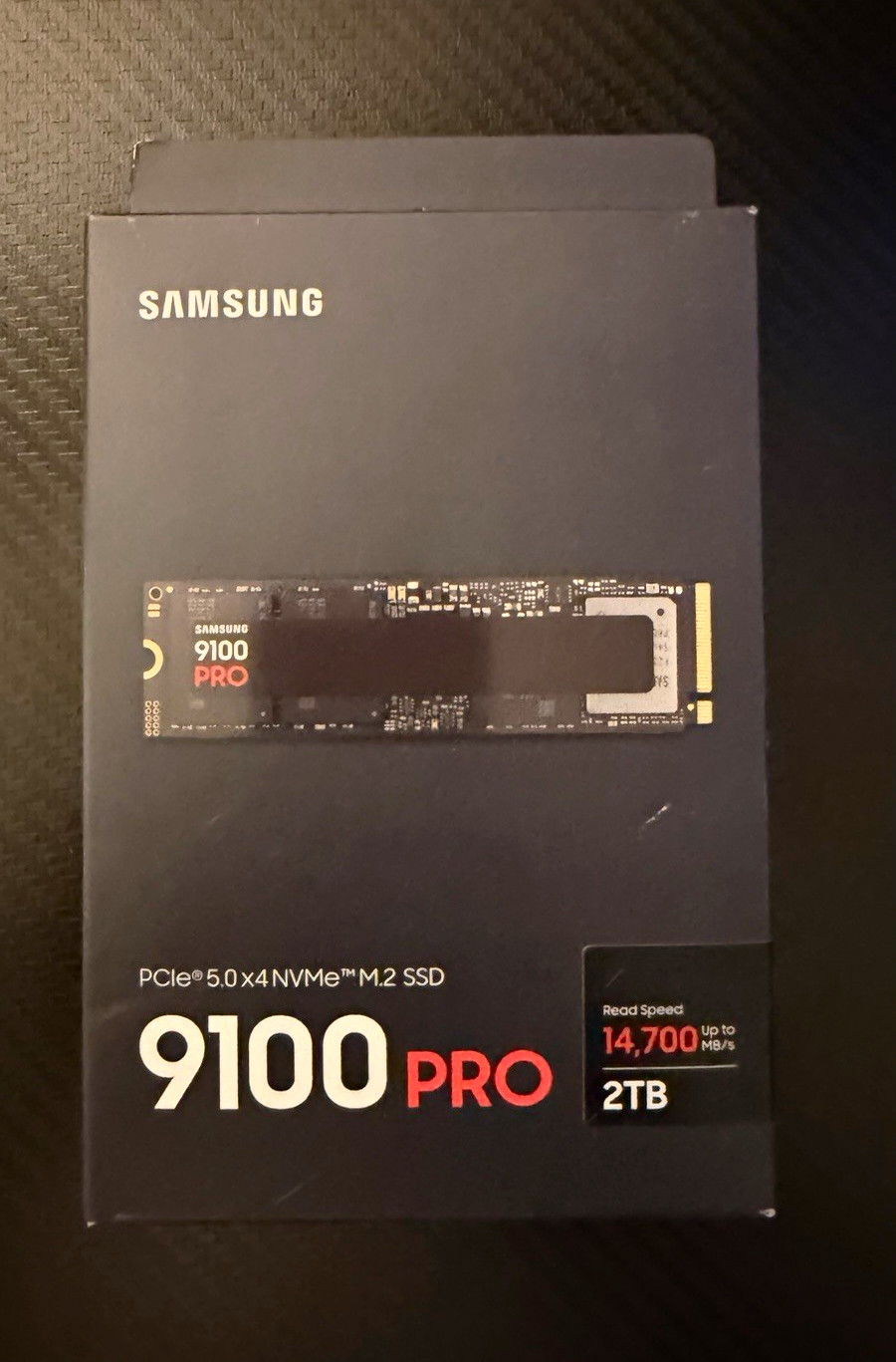 Samsung 9100 PRO 2TB PCIe 5.0 x4 NVMe M.2 Internal SSD 14700MB/s