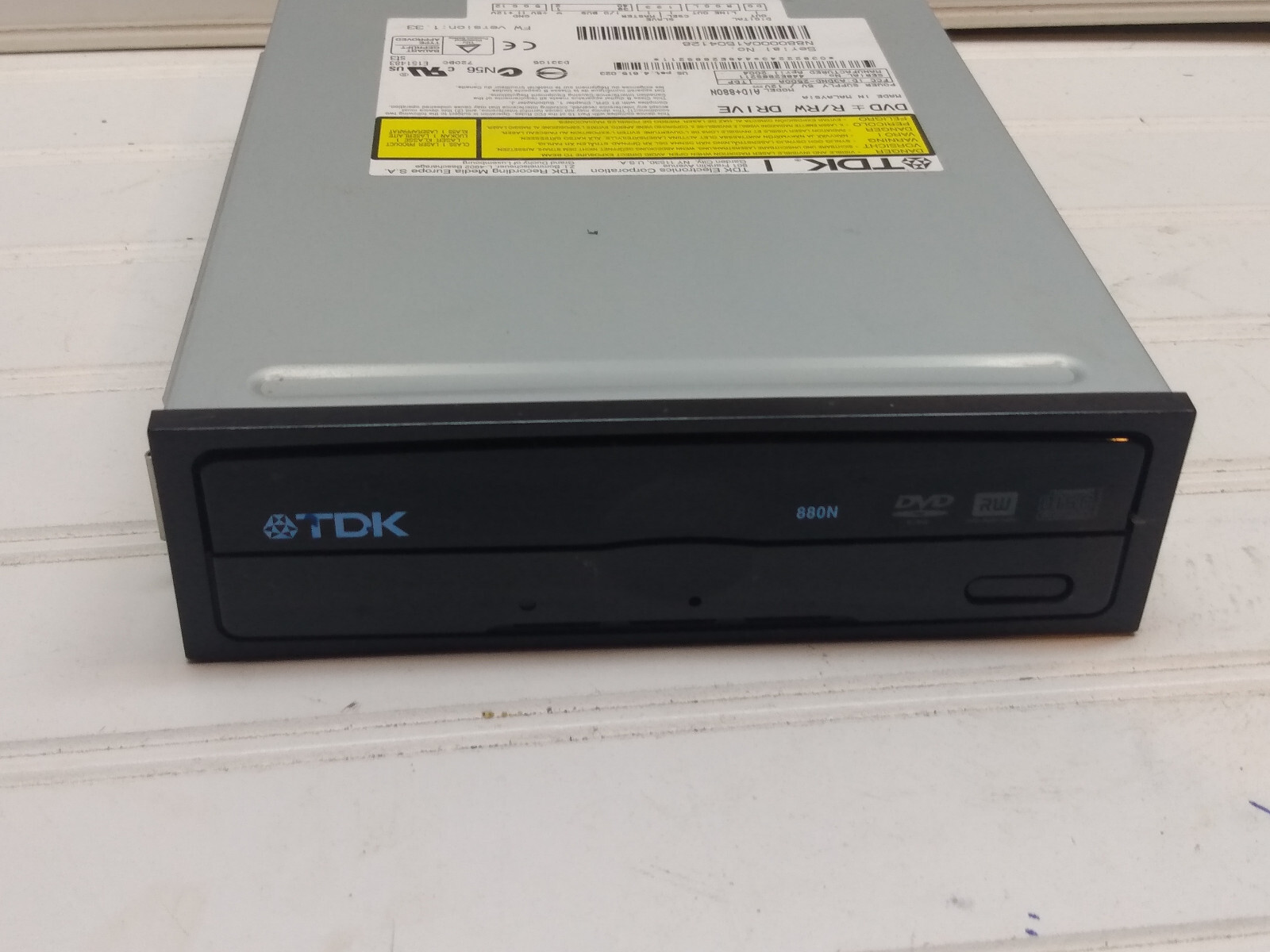TDK CD R/RW Drive Model AID+880N