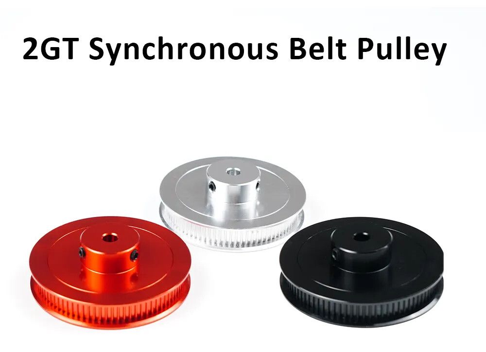 Timing Pulley GT2 2GT red silver black 3D Printing CNC