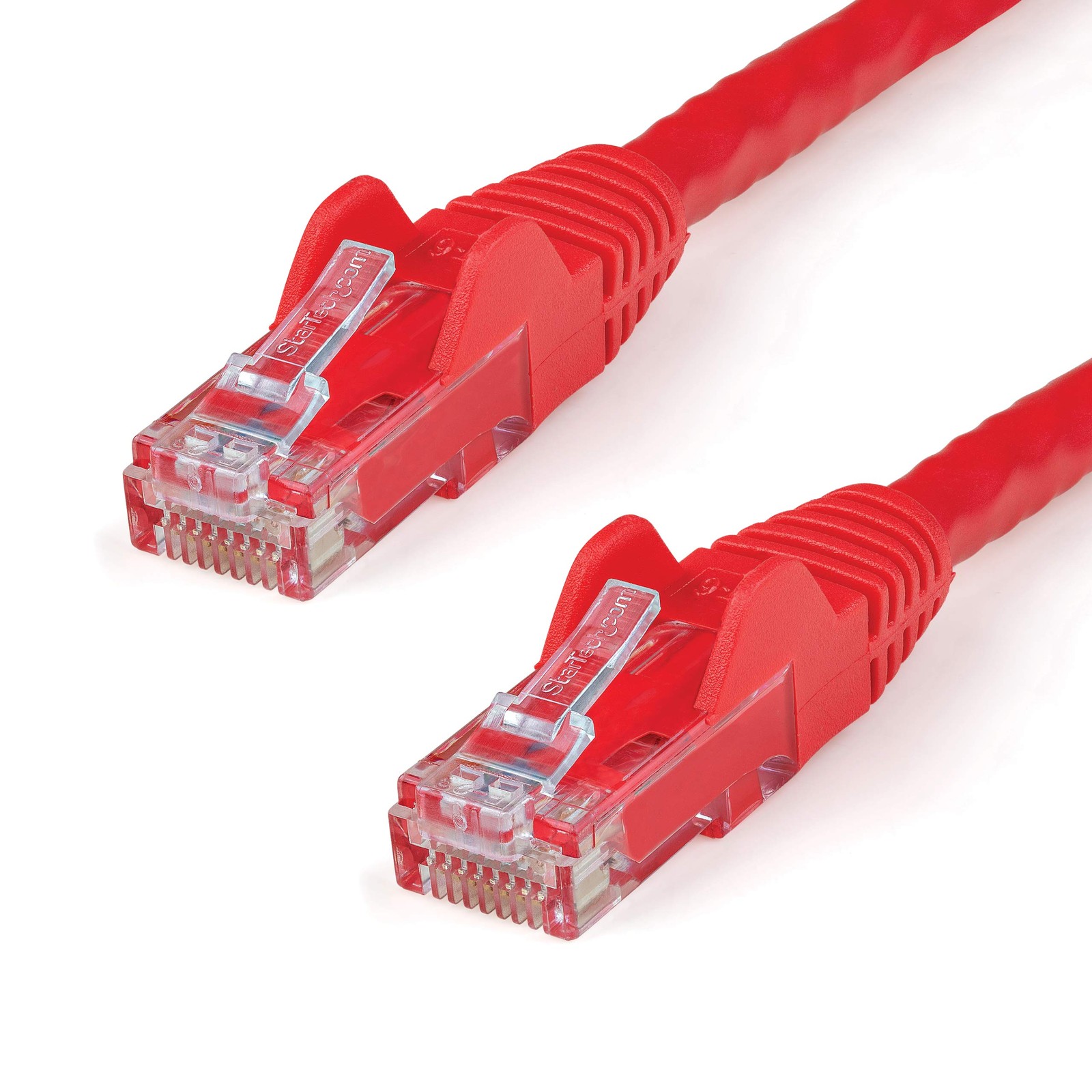 StarTech.com 50cm CAT6 Ethernet Cable - Red CAT 6 Gigabit Ethernet Wire -650MHz