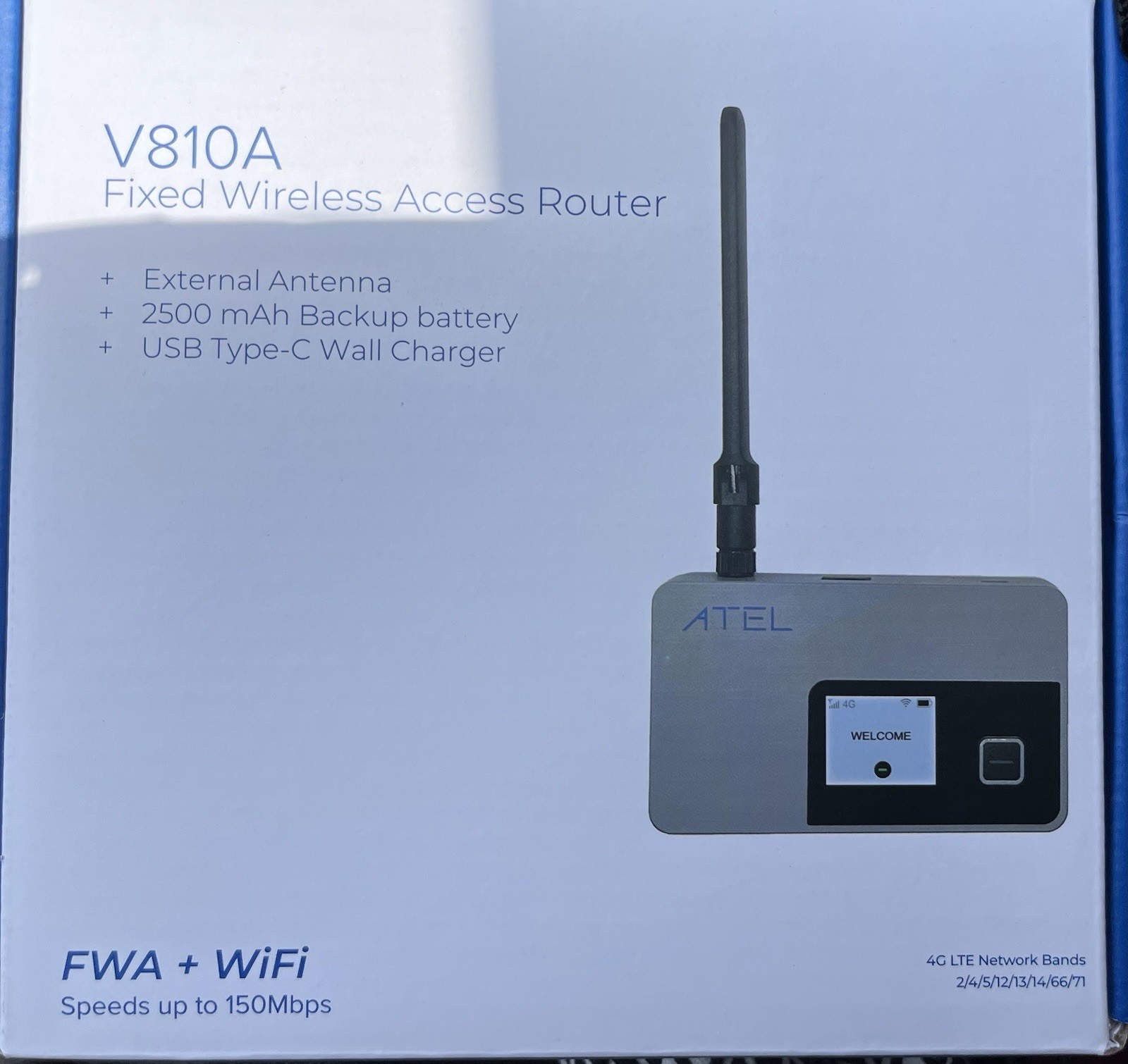 V810 A Fixed Wireless Access Router FWA+WIFI Speeds Up To 150 MBPS