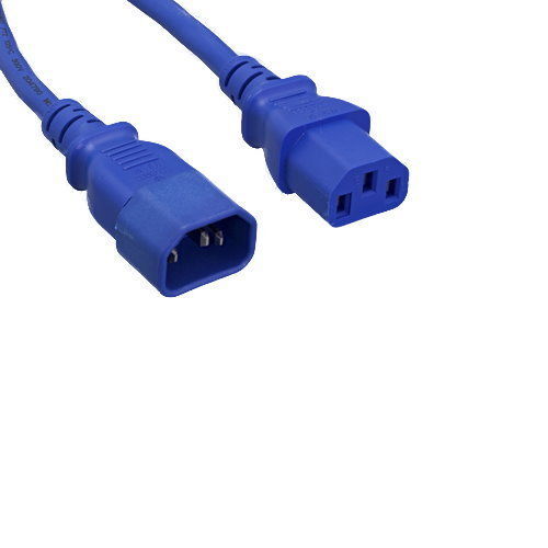 Blue Power Cable for HP FLEXFABRIC 5900 5900CP 5940 5945 5980 Jumper Cord 4ft