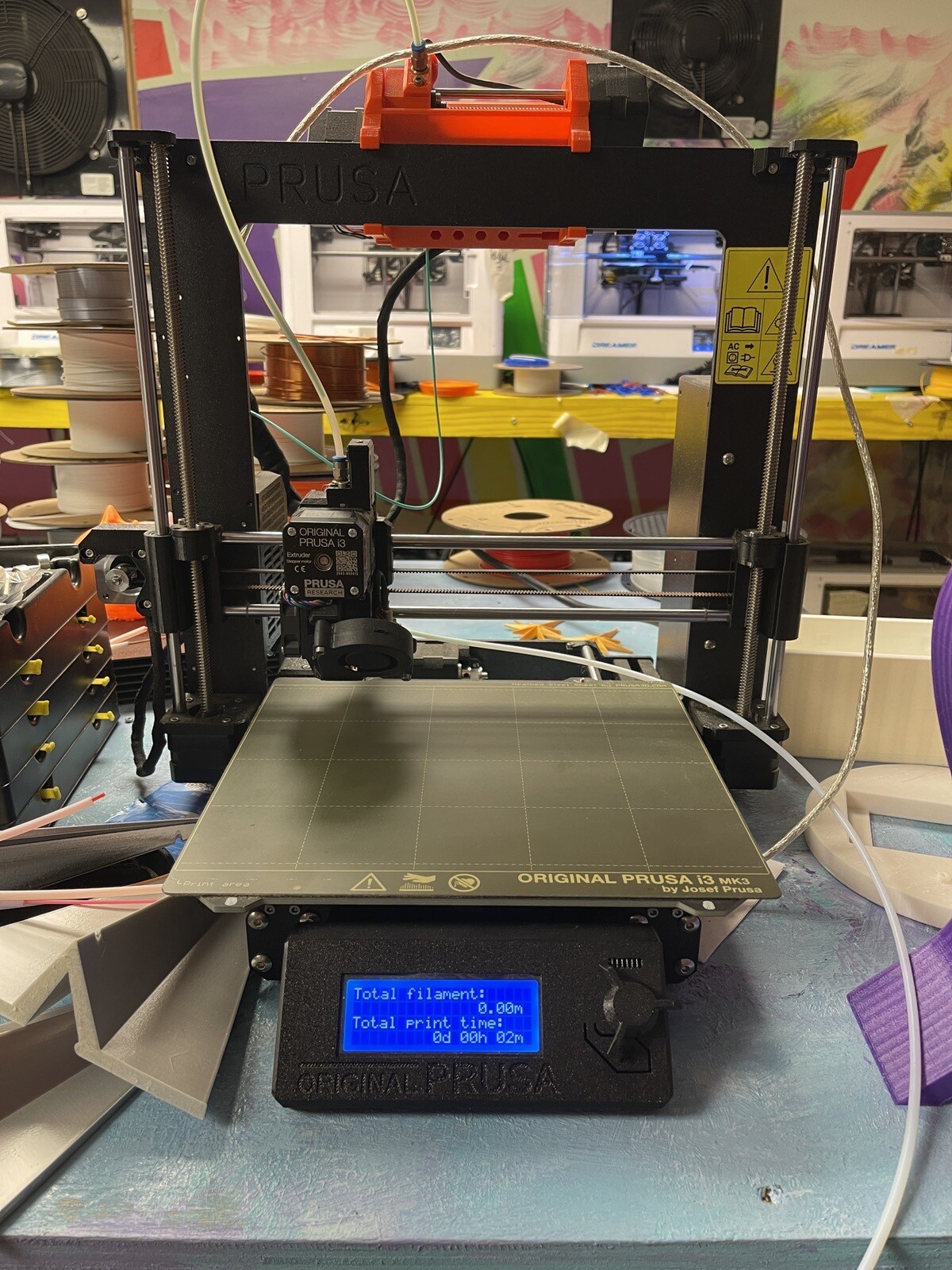 Original Prusa i3 MK3 3d Printer, MMU2s Multi Material Package Open Box New