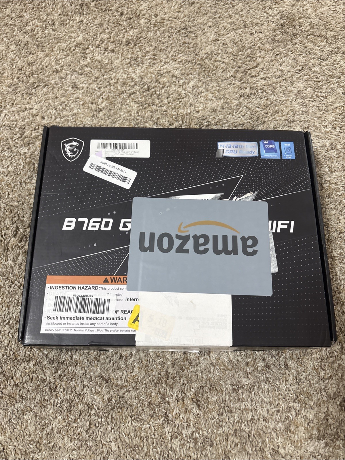 MSI B760 Gaming Plus WiFi Intel LGA1700 DDR5 WiFi 6E